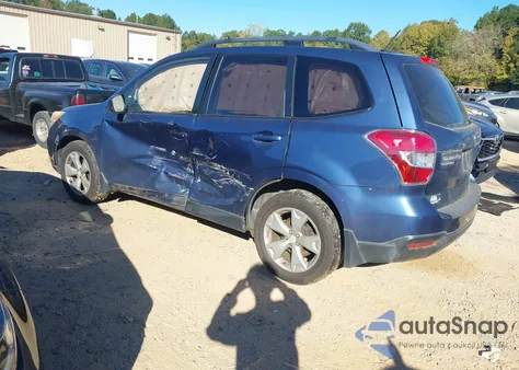 2014 Subaru Forester 2.5I Premium from USA, damaged, VIN JF2SJAEC0EH408250